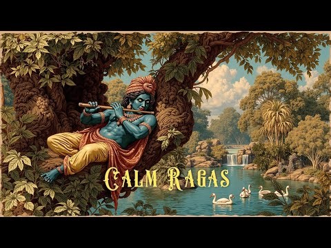Divine Flute Music ~ Krishna Bhajans for Meditation & Peaceful Sleep
