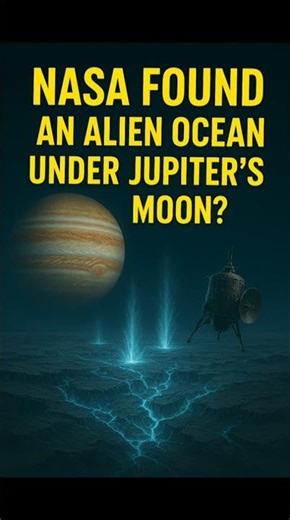 NASA Found An Alien Ocean Under Jupiter's Moon #jupiter #jupitermoons #viralshort