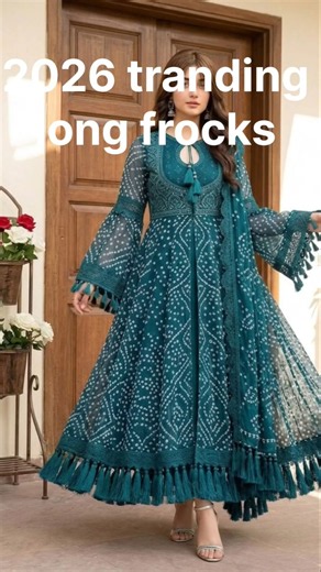 2026 Long Frocks Design| #fashion #dress #youtubeshorts #viral