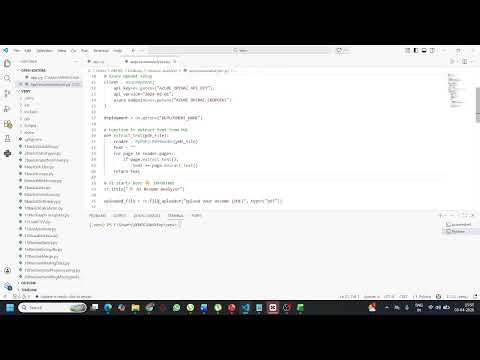 AI Resume Analyzer using Streamlit & Azure OpenAI | Full Project Step-by-Step