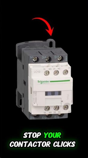 Contactor Clicks But Motor Won’t Start? Check This FIRST ⚡#electrical #troubleshooting
