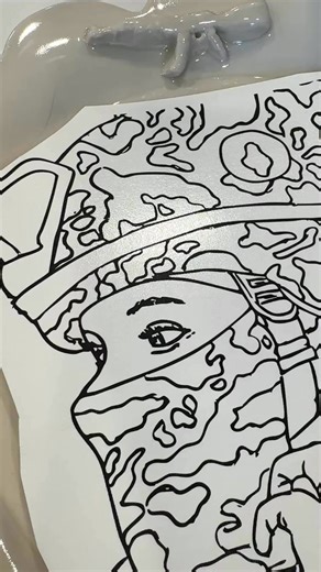 The laser decals are finally all printed and ready to go on the plates! Learn how to make your own decals from your drawings or images with my classes on ClayShare! Here one to get you started! https://clayshare.com/programs/making-and-using-laser-decals | Clayshare