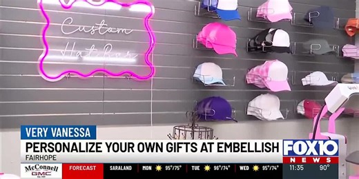 Personalize Your Own Gifts at Embellish