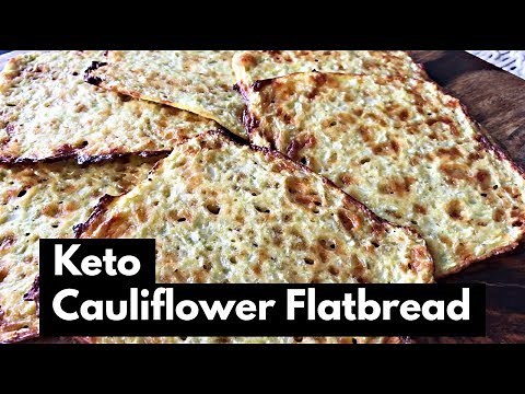 Keto Cauliflower Flatbread