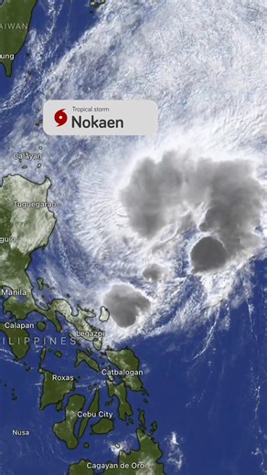 🌀 Tropical Cyclone Nokaen (Ada) As of Mon, 19 Jan 2026 (17:00 PHT / 09:00 UTC), Tropical Cyclone Nokaen (Ada) is over the Philippine Sea and beginning to track away from the Philippine coast. 📍 Location ~640 km ENE of Manila 💨 Intensity & motion • Winds ~65 km/h, gusts up to 85 km/h • Moving slowly NE (~2 km/h) 🧭 Forecast • Continuing NE today, then bending southward on Tuesday • More notable weakening expected by Thursday ⚠️ Impacts for the Philippines • Wind: gusts up to 50 km/h possible t