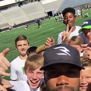 45K views · 104 shares | Making plays! The Russell Wilson Passing Academy #RWPA | Russell Wilson | Facebook
