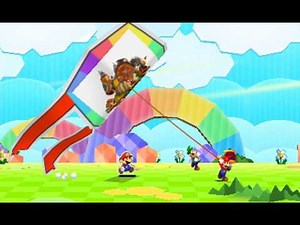 Mario & Luigi: Paper Jam Boss 18 (Final Boss) - Bowser, Paper Bowser, & Shiny RoboBowser