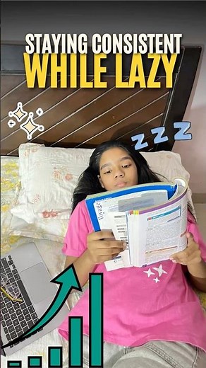 If You’re Lazy but Want Good Marks… Try This! I How I Stay Consistent Even When I’m Super Lazy 😭📚