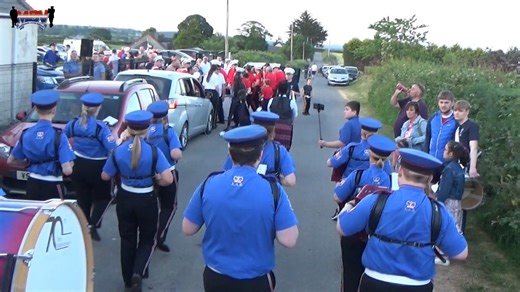 Ardarragh Accordion Band @ Aughlisnafin Accordion Band Parade 2023 | Marching Band Videos