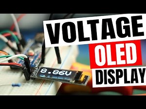 DIY Arduino Voltage Display OLED Display Tutorial