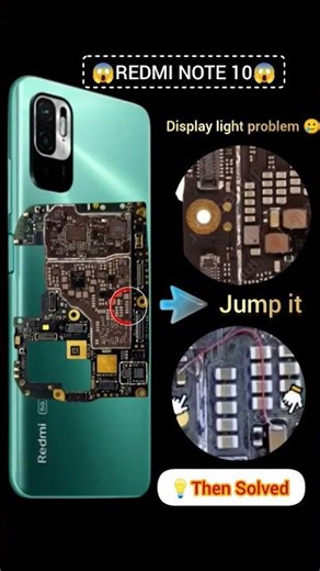 "Redmi Note 10 No Backlight Display Fix