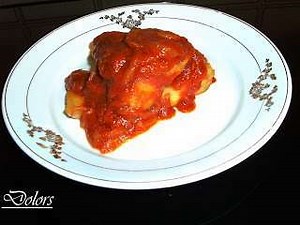 Receta de lomos de perca con cebolla y tomate