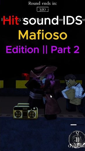 Hit sound IDS Mafioso edition part 2 || Forsaken #forsaken #roblox #forsakenroblox