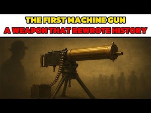The first machine gun – a weapon that rewrote history.