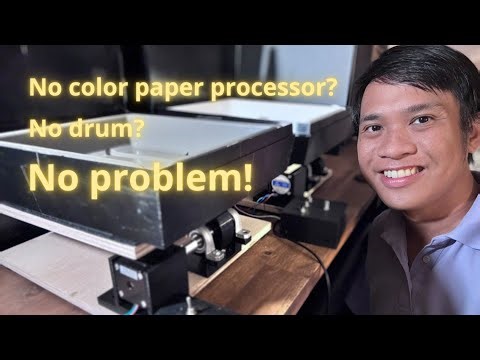 My RA4 Color Photo Printing Process Using Trays – Step-by-Step in a Home Darkroom