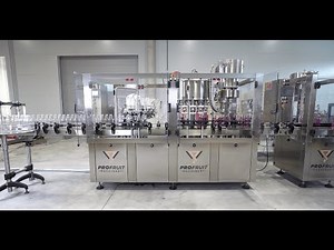 Automatic Triblock Bottling Line | From Bottle Filling To Labeling & Packing | ProFruit