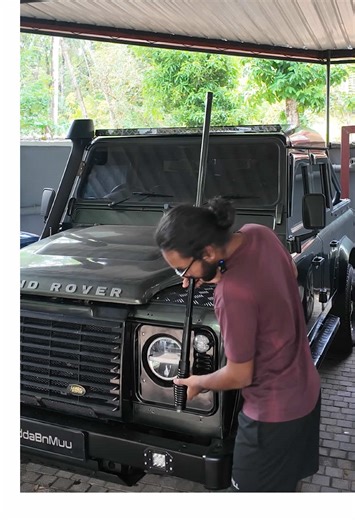 New Aerial for defender | Defender Project #defender #mokeddabnmuu #puma #defender110 #aerial