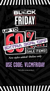 BLACK FRIDAY SALE 🚨 Get An EXTRA 30% OFF Sale! USE CODE: VLCMFRIDAY | Volcom