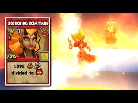 Wizard101: NEW Level 118 Fire Spell: Scorching Scimitars