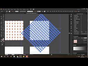 TUTORIAL | MAKE PATTERN AND CLIPPING MASK IN ADOBE ILLUSTRATOR VERY EASY