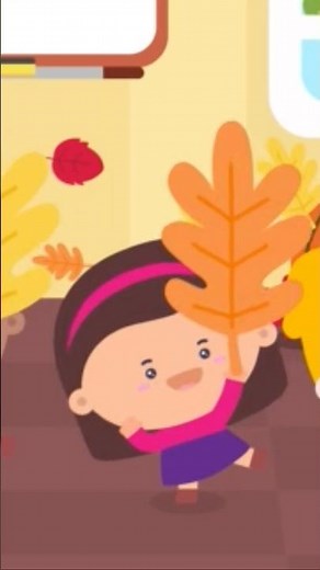 Don’t Fall Off the Leaf! 🍁 Freeze Dance Fun for Kids with The Kiboomers #shorts