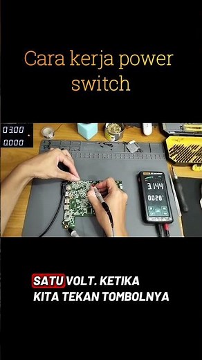 How a laptop power button works #laptoprepair