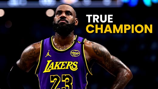 Who was LeBron James' true champion?