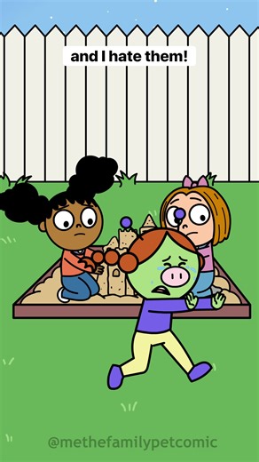 Does your pet cheer you up when you’re sad? 🥰 🤔 comment below!👇 Animation: @pnatsu35 Voices: @emilymcgonaglevo @helenphillipsvoice @flyerthanabyrd22 #methefamilypetcomic #fyp #wholesome #scifi #cutecartoon