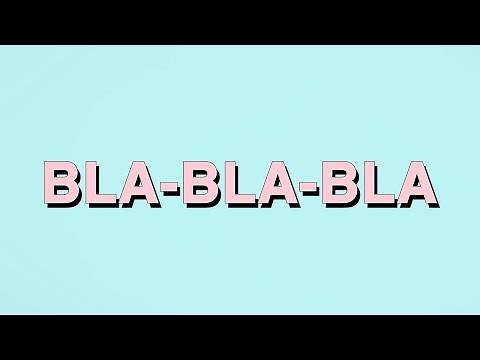 Julien Doré - Bla-bla-bla Feat. Caballero & JeanJass (Lyrics Video)