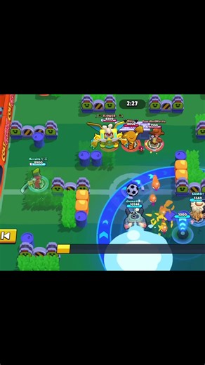 Epic Brawl Stars Gameplay: Mortis, Colt, and Carl Action