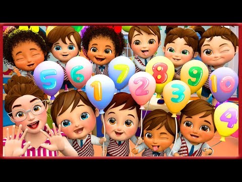 One, Two, Three – Numbers Song! | Kids Nursery Rhyme | Kids Songs | Banana Cartoon #nurseryrhymes