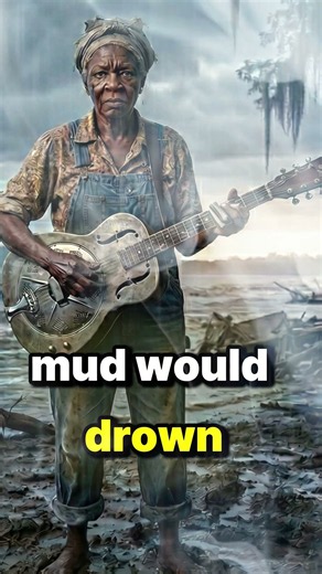 The River Never Forgot... 🌊🎸 | Mama "Slide" Carter – Riverbed Reckoning #blues #music #mama