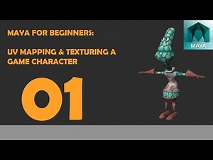 Texturing in Maya Tutorial: How to UV Map and Texture in Maya and Photoshop for Beginners Part 1