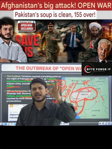 Part 4 | Afghanistan's big attack! Pakistan clean sheet, 155 over! OPEN WAR #unitedstatus #UK #france #germany #us