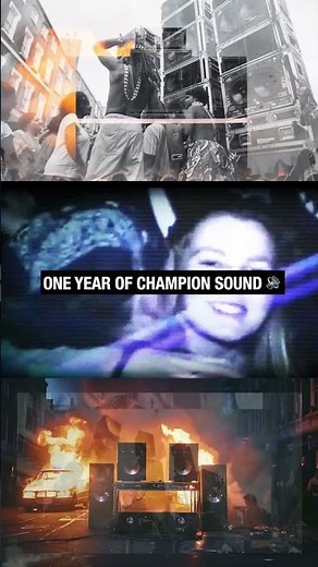 Celebrating a year of Champion Sound! 🔊