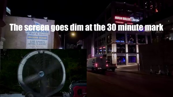 Randall's Urban Fan Sound + Industrial Fan with Dim Screen