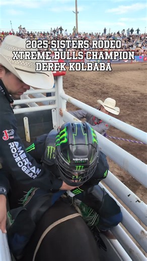Sisters Rodeo on Instagram: "He’s won the Sisters Rodeo before but never the Sisters Rodeo Xtreme Bulls 🤠 DEREK KOLBABA of Walla Walla, Washington is your CHAMPION with an 86 point ride on Oops! #bullriding #sistersrodeo #rodeo #xtremebulls #weareprorodeo"