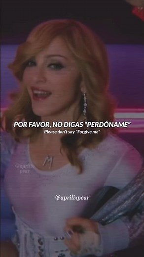 Madonna - Sorry | Sub. Español e Inglés 🪩 #shorts