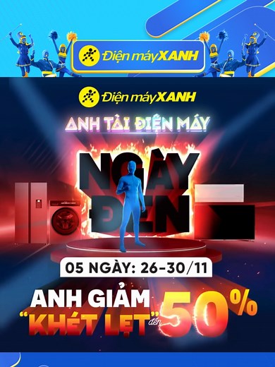 Khuyến Mãi Điều Hòa Ngày Đen Tại Điện Máy XANH