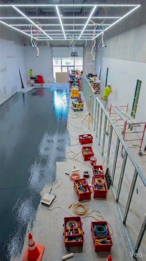 luxury garage restoration ✨ #viral #viralvideo #interiordesign #ferrari#restoration