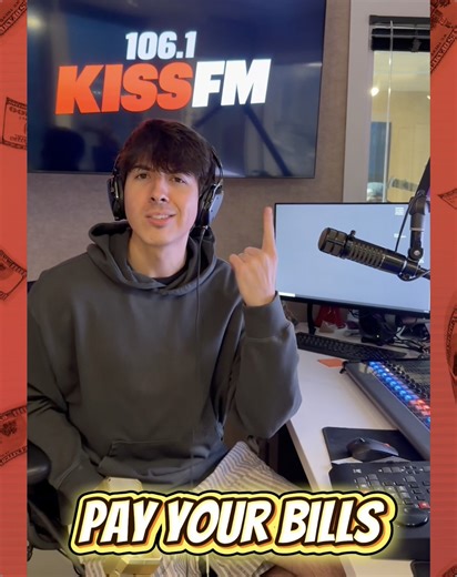 Listen to win $1,000 & let 106.1 Kiss FM pay your bills! 😎💰 Weekdays at 8am, then EVERY HOUR until 8pm! 🎧 Listen NOW on the free iHeartRadio app, on your radio at 106.1 FM, or here: 1061kissfm.com/listen | 106.1 KISS FM DFW
