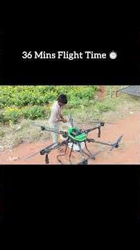 Future of Farming: 1 Charge = 10 Acres! 🛸⚡