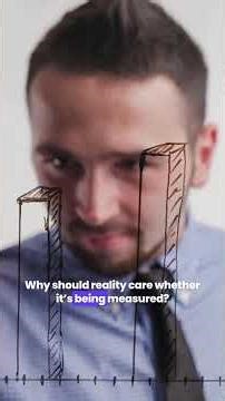 Reality Changes When You Look at It #QuantumPhysics #ObserverEffect #ScientificParadox