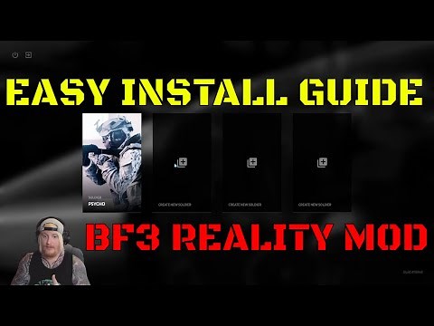 BATTLEFIELD 3 REALITY MOD - HOW TO INSTALL AND PLAY TUTORIAL