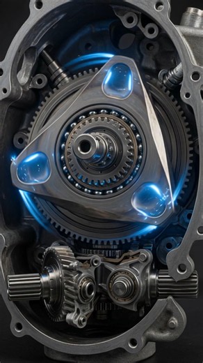 How Does a Wankel Rotary Engine Work? #rotaryengine #automobile #shorts #viral #howitworks