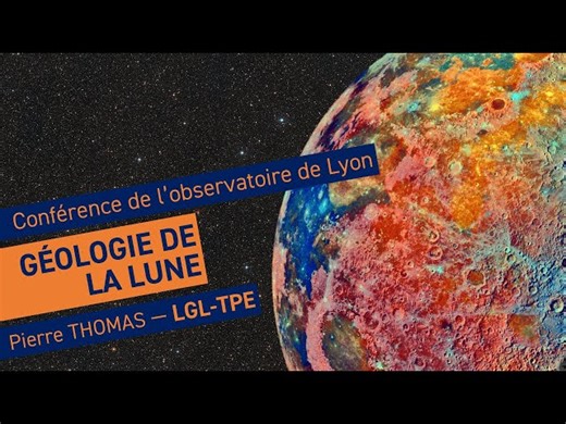 Conférence | Géologie de la Lune