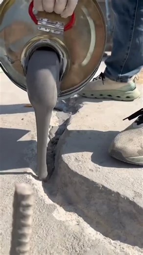 Fact Cus on Instagram: "The Unbreakable Grout . . . . #polyethylenegrout #constructionfacts #engineeringmarvel #waterproofing #innovation"