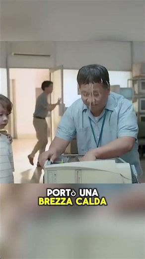 This man was sweating a lot