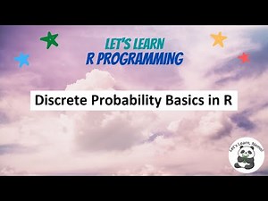 (RP04) Discrete Probability Basics in R