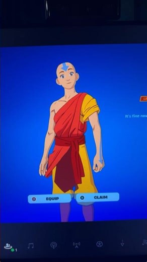 HOW TO GET AVATAR AANG SKIN IN FORTNITE!